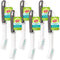 Scotch-Brite Tile & Grout Brush, Strong Bristles to Scrub Away Grime, 6