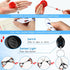 Glenmal 72 Pcs Badge Reel Pen Mini Highlighter Nurse Pens Set with Mini Scissors, LED Keychain Clip