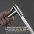 IIUUAYUVI Washing,Type2(Type1) HandheldSprayer for Toilet Round Cloth Diaper Sprayer BrassSprayer for Toilet