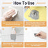 VERNY Tub Repair Kit, 3.7oz Acrylic Wall Repair for Cracked Bathtub, Toilet, Sink, Grey