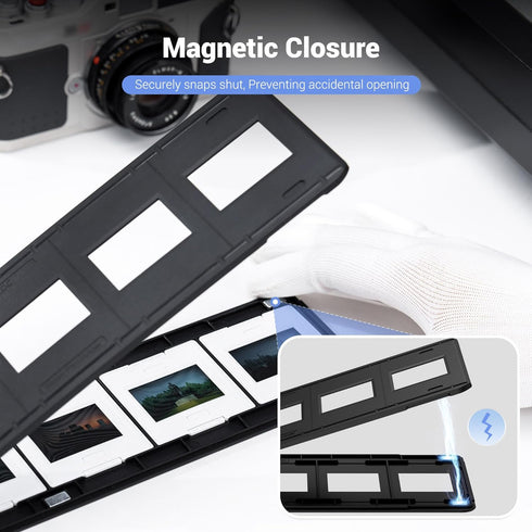 JJC 35mm Photo Slide Mount Holder, Compatible with Film Scanners, Mobile Film Scanner Convert & Negative Film