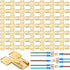 Tandefio 50 Pcs Double Piggyback Spade Connector, Quick Disconnect Electrical 2 Way Wire Terminals Adapter