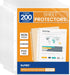 SUNEE 200 Packs Sheet Protectors, 8.5x11 Inches, PVC-Free Clear Page Protectors for Documents, Photos, Top Loading