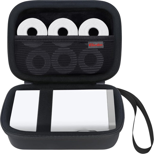 Portable Carrying Case for Nelko P21 / TYPONOS P21 Label Maker Machine, Small Travel Bag for Bluetooth Label Printer