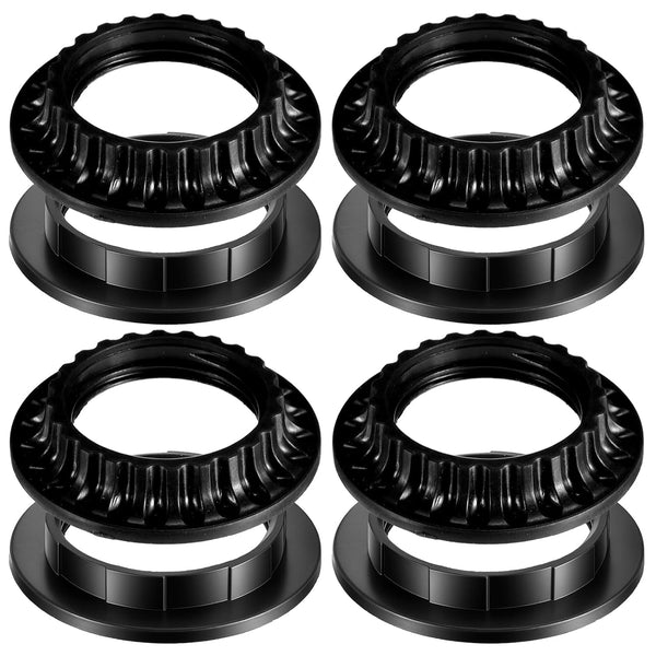 Elegaperma 8 Pcs Socket Rings for Lamps, E27 E26 Socket Ring for Lamps,