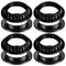 Elegaperma 8 Pcs Socket Rings for Lamps, E27 E26 Socket Ring for Lamps,