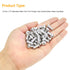 60 Pieces 1/4-20 x 1/2" Hex Button Head Socket Cap Bolts, Stainless Steel 18-8 (304), Full Thread
