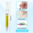 hidyuuoo 128 4 Set Pcs Syringe Gel Pens Bulk Nurses Colors Ball Point Pen with Retractable Black Ink for Medical Theme