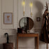 9.6" 16.5" Set Stairway(Gold,2 Set) Tessco for you Metal Wall Mount Candle Sconces with LED Flameless Taper Candles
