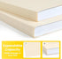 SUNEE File Folders, Legal Size, 100 Pack Manila Folders, 8.5 x 11, 1/3-Cut Tabs for Office Home School