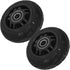 Beaupretty 2pcs Silent Heavy Duty Replacement Wheels for Rolling Cart Trolley with