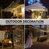 20ft x10ft, 600 Solhice LED Curtain Lights Outdoor LED Plug in Hanging String Lights Indoor Bedroom, Twinkle Light