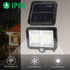 Solar Flood Lights with 98 LEDs, Motion Detector, 16.5ft Cable, IP65 Waterproof LED Lights for Backyard Garage