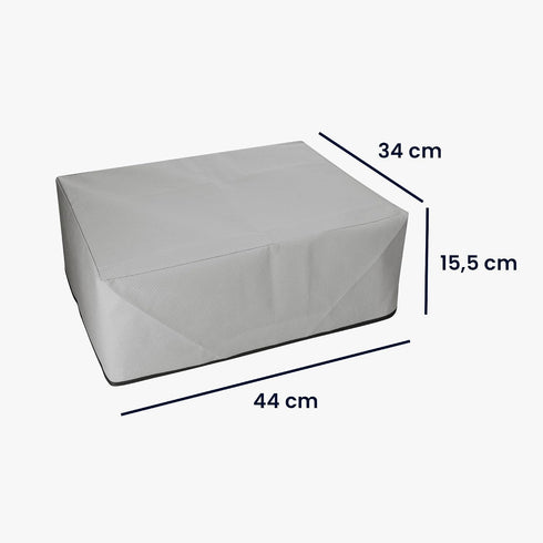 TS3550i TS3551i kwmobile Dust Cover Compatible with Canon PIXMA / - Printer Case - Fabric Protector Cover - Light Grey
