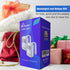 2 Pack 16-Color Rechargeable Toilet Night Lights with Motion Detection - Novelty Bathroom Bowl Light - Cool Funny