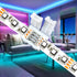 VIPMOON 20 Pack 4 Pin RGB 8mm Solderless Connectors Adapter for SMD 2835 3528 Non-Waterproof LED Strip Light