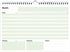 HADIGU Habit Tracker Calendar, Undated 12 Month with Spiral Bound and Hanger, A4 size (8.3"x11.7")
