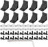 10Set 2040 Corner Bracket Connector for 2040 Aluminum Extrusion Accessories, Black