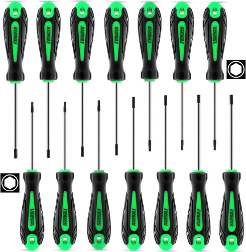 14pcs Mini Hex Screwdriver Set, Metric and SAE Hex Allen Wrench Set for RC Cars and Models