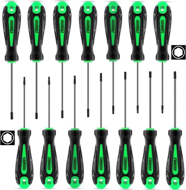 14pcs Mini Hex Screwdriver Set, Metric and SAE Hex Allen Wrench Set for RC Cars and Models