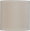 Aspen Creative 31002A Small Clip-On Drum Lamp Shade in Butter Crme, 5" Top x