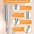 71333 1/4 1/8" 1/4" Router Bits Solid Brass Inlay Kit for Templates for High RPM Routing, Includes Carbide Router