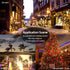 66FT 200 Dimmable Joomer Color Changing Christmas Lights, LED String Lights with Remote Timer Connectable Fairy String