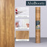 Wood Contact Paper, Waterproof Self Adhesive Wood Wallpaper for Countertop, Desk, Table Top Sticker Cover