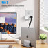 Grounded Adapter 3-Prong to 2-Prong Triple Outlet Converter, UL Listed 3 Pin to 2 Pin Plug Extender with 3 AC Outlets