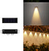 3pcs 2LED Solar Wall Lights Outdoor Waterproof Solar Outdoor Lights Dusk to Dawn Solar Porch Lights Outdoor Spot Lens