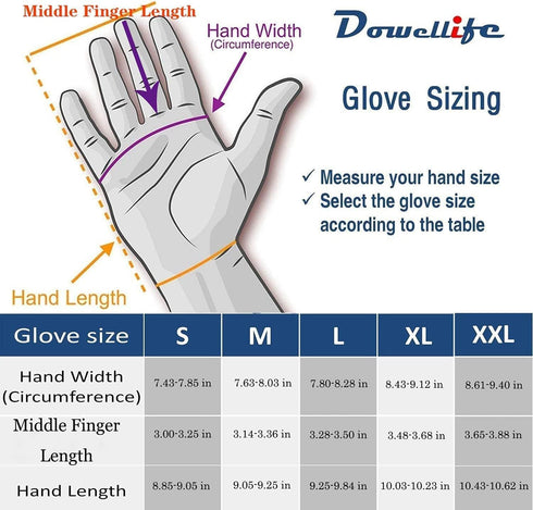 Dowellife Level 9 Cut Resistant Glove, Stainless Steel Mesh Knife Cutting Glove for Kitchen