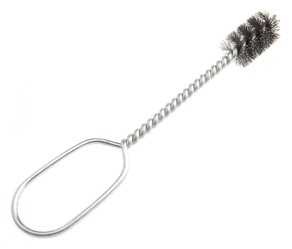 Forney 70470 Wire Fitting Brush, 6-Inch by 5/8-Inch with Wire Loop Handle