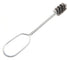 Forney 70470 Wire Fitting Brush, 6-Inch by 5/8-Inch with Wire Loop Handle
