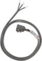 Certified Appliance Accessories 15-0348 15-Amp Appliance Power Cord, 8 Feet, 3 Wires, Grounded, Right Angle