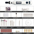 Cordless Rotary Tool, 3.7V Li-ion Mini Multi-Tool Kit with Variable Speed, 42pcs Accessories for Polishing, Cleaning,