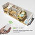 RAYZEEK 12/24VDC Dimmable, Wireless Motion Sensor Controller Kit - No Wiring Mini PIR Sensor Switch RF Wireless Control