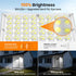 150% 184 3 16.4 Solar Lights Outdoor Waterproof Motion Sensor Security Lights, Upgraded Convex Lens Bright, LED, Modes