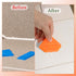 Caulk Tool Set, 4 Pcs Sealant Silicone Finishing Kits, Multifunction Hand Tools for Kitchen Bathroom Floor Sealing
