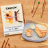 CANSON Graduate Mixed Media 200gsm A4 Paper - Double Sided Grained and Smooth, 30 Natural Sheets for Student Artists