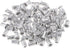 Keadic 100Pcs M5 Metric Rivet Nuts, Aluminum Flat Head Threaded Insert Nutserts for Automotive and Furniture Decoration