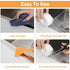 Waterproof Self Adhesive Caulk Tape, 3 Rolls, 1.5" x 10.5Ft, for Kitchen and Bathroom Sealing