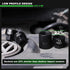 15-Piece 1/2-Inch Set, Set, 10mm-24mm, 6 TecoTek Drive Metric Low Profile Impact Socket Stubby Socket No Skips Sizes
