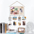 Emfogo 2Pack Cork Bulletin Boards, 16"x11" White Linen with White Frame, Pin Board for Home Kitchen School Office Decor