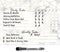 Dry Erase Whiteboard Task Planner, Removable Adhesive Decal, Fine-Tip Magnetic Marker Included (9 x 12 in, Marble)