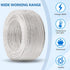 12 50 12 600V (12 THHN Wire Gauge FT, AWG Solid OFC Copper Electrical Building Wire with Nylon Jacket PVC Insulation