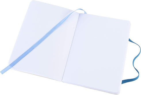 Pentalic 4" x 6" Pocket Sketchbook Traveler Journal, 160 Pages, Bright Blue by Pentalic