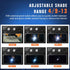 2 4/9-13 Dimming 4.33x3.54in TRQWH Welding Lens - Solar Auto Darkening Welding Helmet Lens True Color Technology