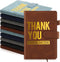 Yexiya 10 Pcs A5 Leather Notebooks, Inspirational Thank You Gifts for Employees and Teachers