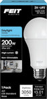 Feit Electric A21 LED Light Bulb, 200W Equivalent, Non-Dimmable, 3050 Lumens, E26