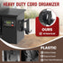 4 32 Magnetic Power Cord Organizer for Most Pellet Smoker Grill Accessories, Goldusk All-Metal Cable Holder with Strong